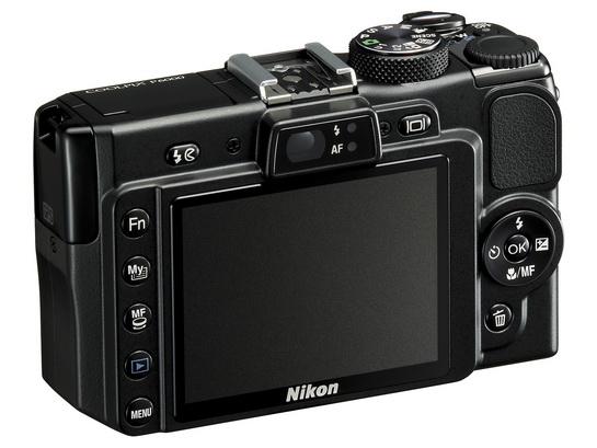 NIKON COOLPIX P6000 Rear View